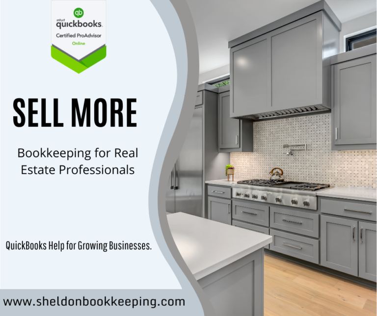 Sell More - Virtual Bookkeeping Service for Real Estate Professsionals