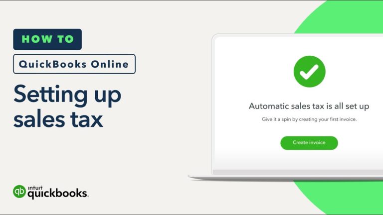 QuickBooks Online Automated Sales Tax System