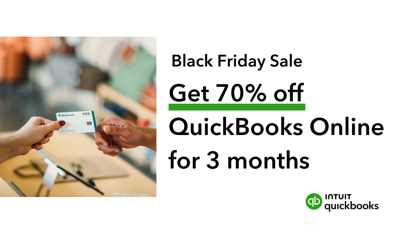 Black Friday Sale - QuickBooks Online