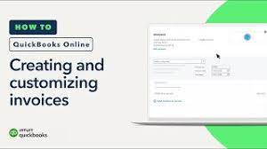 Create and customize an invoice in QuickBooks Online
