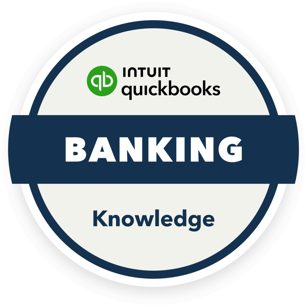 QuickBooks Banking Knowledge Badge