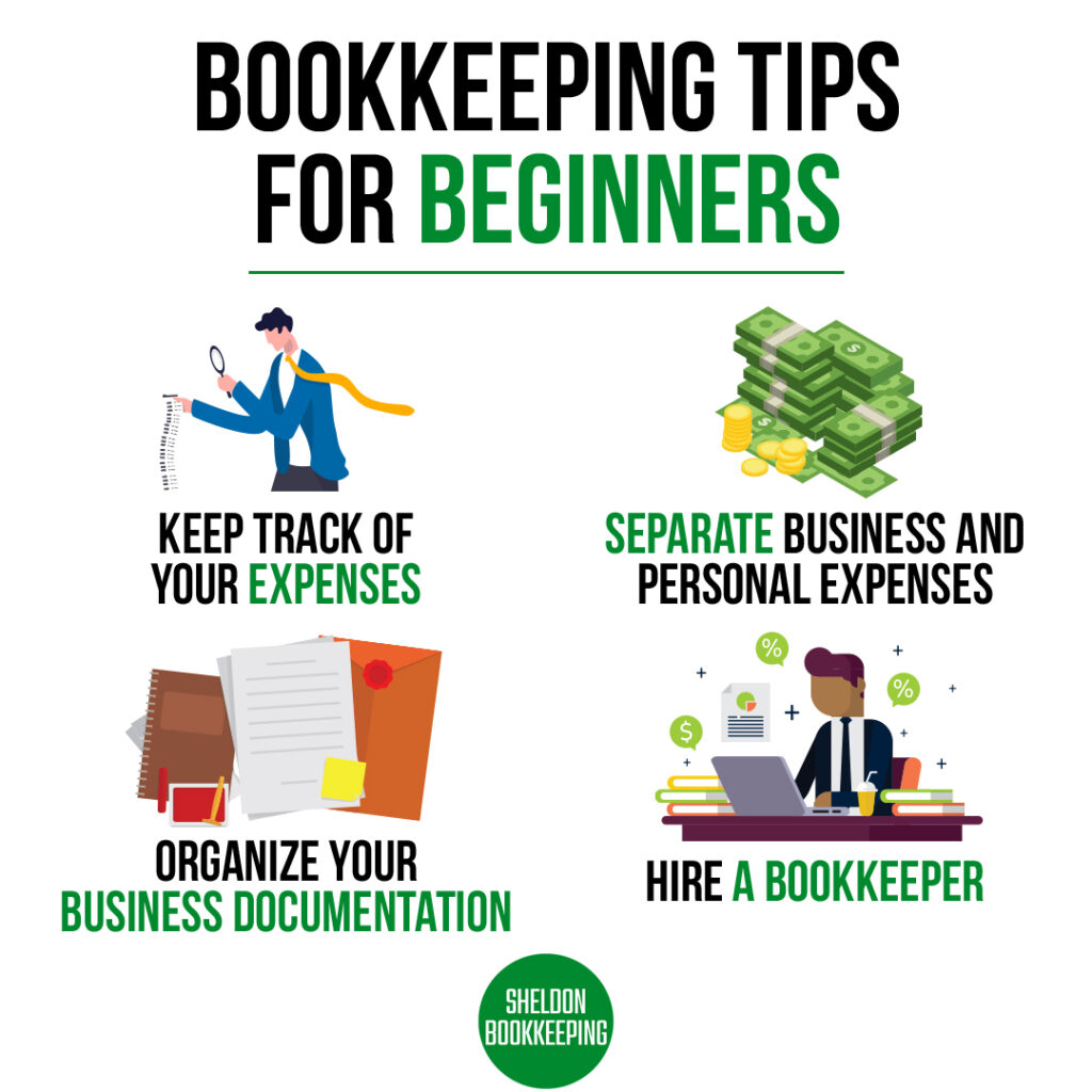 Sheldon Bookkeeping Tips for Beginners.